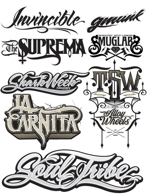 060 - 2011 Recent Type Treatments by Joshua M. Smith, via Behance ...