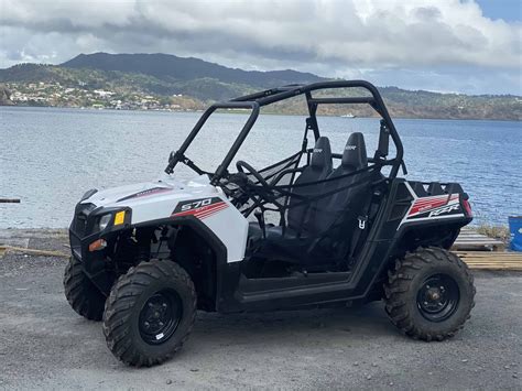 Buggy homologué route POLARIS, Blanc - Mayotte Hebdo