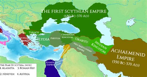 The Peak Of The First Scythian Empire - An Introduction To The ...