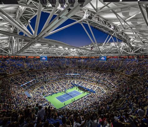 Rossetti-Designed Retractable Roof for Arthur Ashe Stadium Premieres at ...