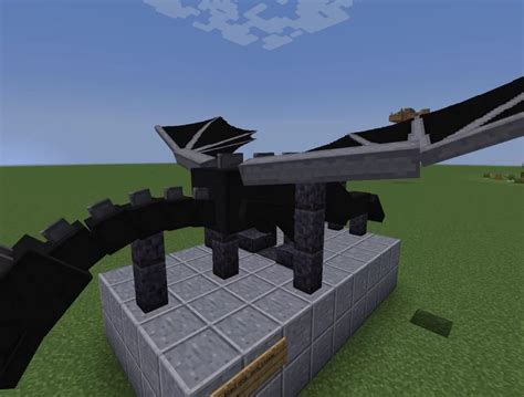 Small Ender Dragon Statue WorldEdit Schematic Minecraft Map