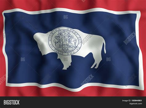 Wyoming State Flag Image & Photo (Free Trial) | Bigstock