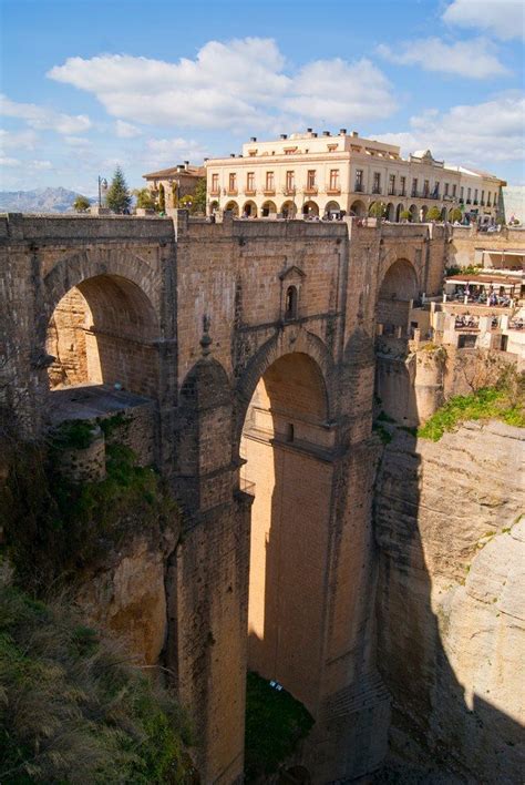 Puente Nuevo, highest stone bridge in Spain by Jose Martin de Aldehuela ...