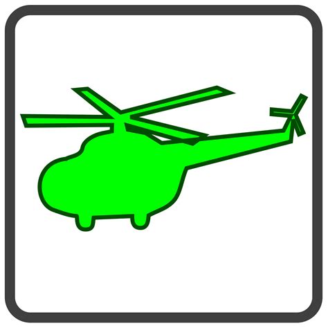 Green Helicopter Clipart | Clip art, Free clip art, Hand clipart