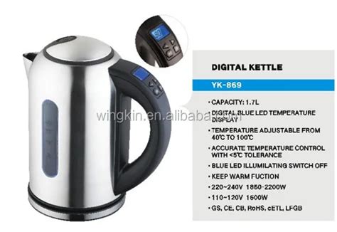 Digital Accurate Temperature Control Electric Kettle - Buy Ddigital ...