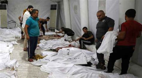 Gaza health officials struggle to identify | Roya News