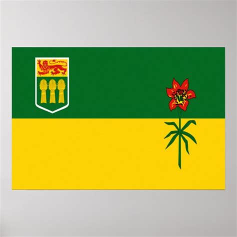 Saskatchewan Flag Print | Zazzle