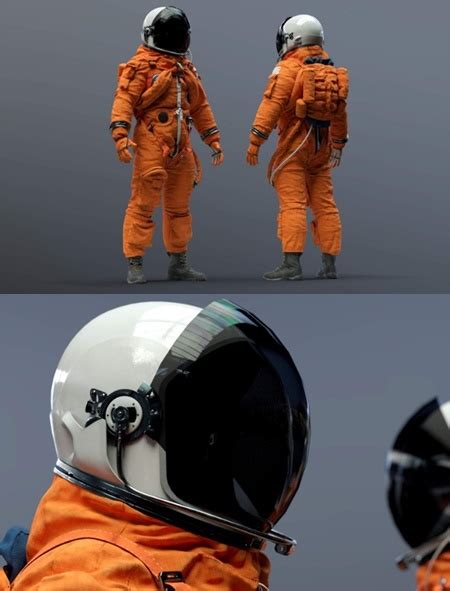 NASA ACES Space Suit 3D Model : Down3Dmodels