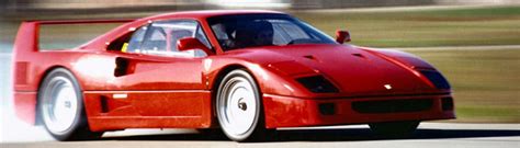 Ferrari F40 Price, Specs, and Production | Continental AutoSports Ferrari