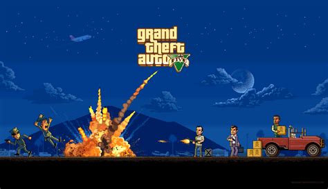 gta v pixel art