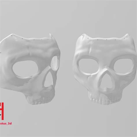 Download 3D printer templates Simon Ghost Riley Mask Call Of Duty cod ...