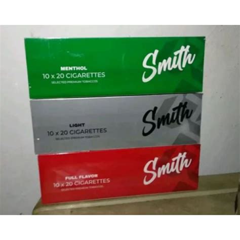 Jual Rokok Smith Merah Silver 1 Slop isi 10 Bungkus - Hijau - Jakarta ...