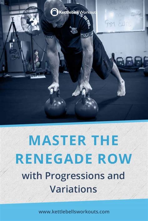 Kettlebell Renegade Row with 5 Progressions and Variations