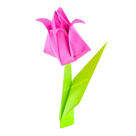 Origami Flower Stems Instructions | Best Flower Site