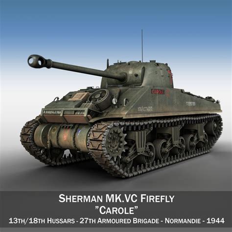 Sherman MK VC Firefly - Carole 2 | ม้า