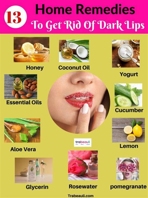 13 Home Remedies For Pink Lips Naturally In a Week At Home | Trabeauli ...