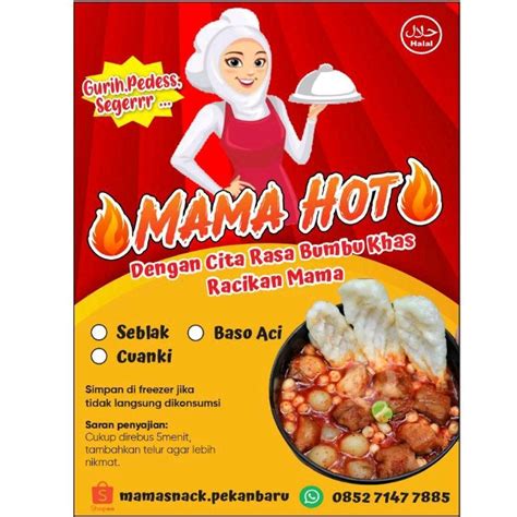 Jual MAMA HOT - BASO ACI CUANKI SEBLAK BOCI PEDAS INSTANT / BOCI CUANKI ...