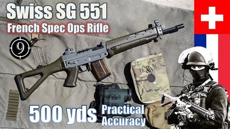 SG 551 to 500yds: Practical Accuracy [French Special Forces Rifle ...