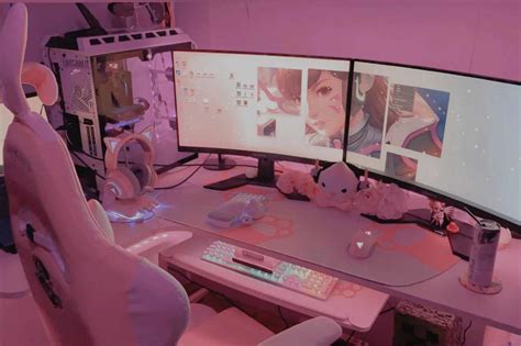 35 Best Looking Pink Gaming Setup for Gamer Girls - GPCD