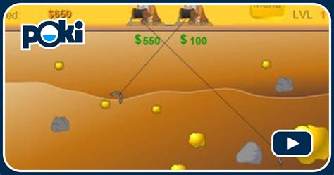 GOLD MINER 2-PLAYER - Play Gold Miner 2-Player for Free at Poki!