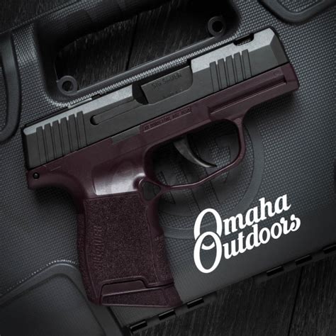 SIG P365 SAS Ported Plum - Omaha Outdoors