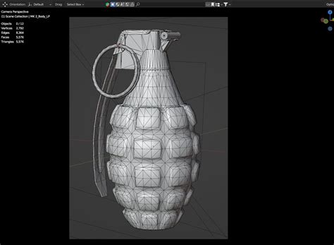 ArtStation - MK-2 hand grenade | Game Assets