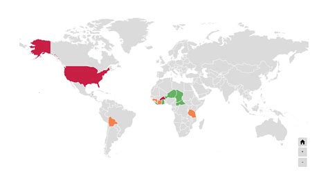 THE AFRICAN DIASPORA MAP - Museum of Contemporary African Diasporan Art