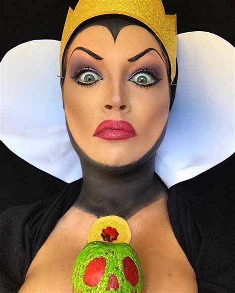 Pin by Treva Braley on halloweenie | Disney makeup, Evil queen makeup ...