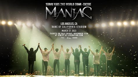 K-POP STARS STRAY KIDS ANNOUNCE 2ND WORLD TOUR “MANIAC” ENCORE ...