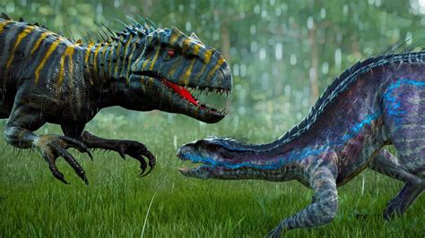 Jurassic World Indominus Rex And Indoraptor