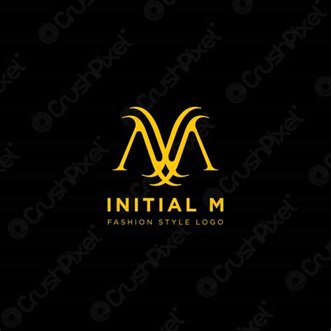 Premium Vector M Logo in gold color Beautiful Logotype design - stock ...