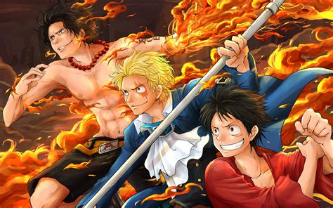 Luffy Ace And Sabo Wallpaper