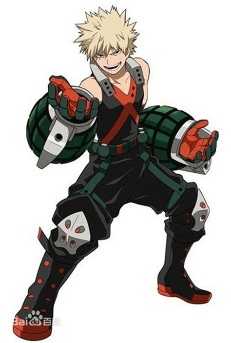 My Hero Academia Bakugou Katsuki Cosplay Costume Battle Suit Halloween ...