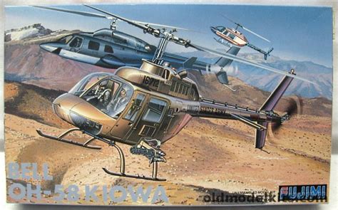 Fujimi 1/48 Bell OH-58 Kiowa (Military Bell 206) - US Army 'Ranger ...