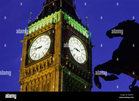 Big Ben / Night View, London, England Stock Photo - Alamy