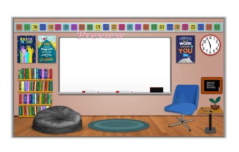 Bitmoji Classroom Template - Etsy