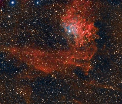 The Flaming Star Nebula. : r/Astronomy