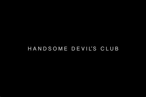 Handsome Devil's Club Brand Identity on Behance