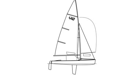 470 Class Dinghy - 470 Sailing