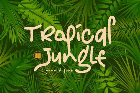 Tropical Jungle Font - Dfonts