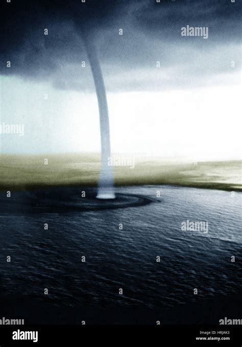 Giant Waterspout Stock Photo - Alamy