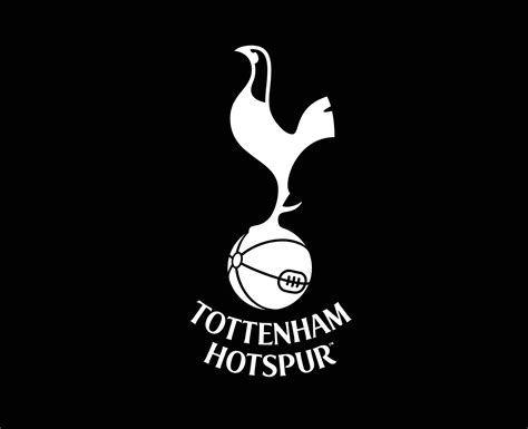 Tottenham Hotspur Club Logo White Symbol Premier League Football ...