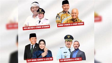 Elektabilitas 4 Calon Gubernur Jabar 2024: Dedi Mulyadi Belum ...