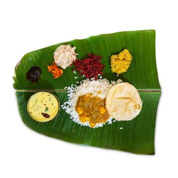 Banana Leafs Hd Transparent, Onam Simple Sadhya Served In Banana Leaf ...