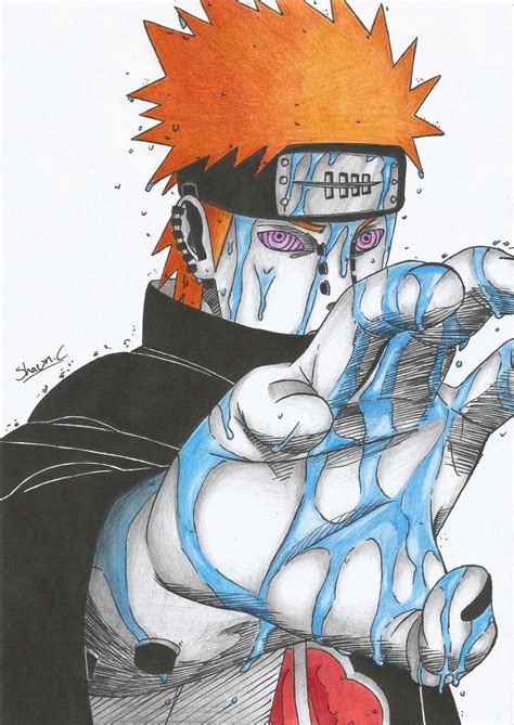 Naruto - Pain by ShinsArt on DeviantArt