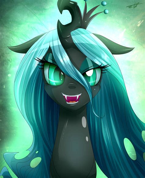 queen chrysalis by kyodashiro on DeviantArt