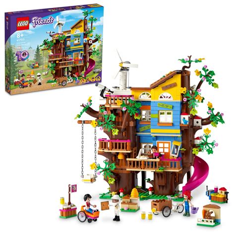 LEGO Friends Friendship Tree House 41703 Building Toy Set For Kids ...