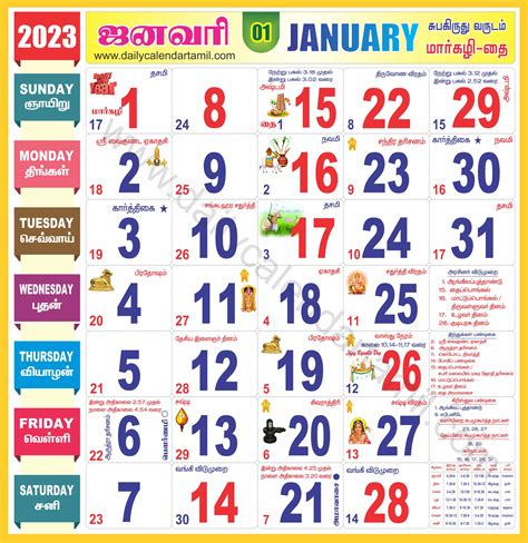 Pongal 2023 Tamil Calendar – Get Calendar 2023 Update