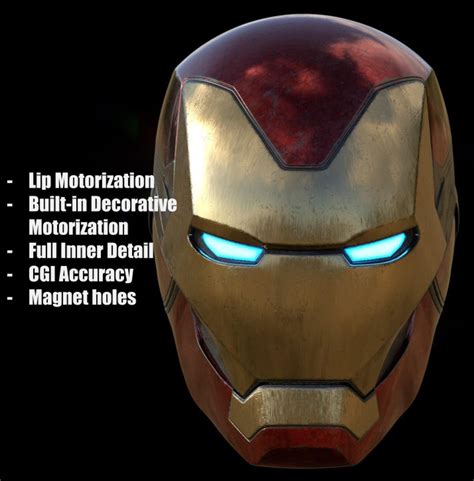 Ironman Mark 85 Helmet 3D Printable Model With Interior Details - Etsy