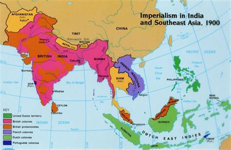 Map Of Southeast Asia 1900 - Wisconsin State Parks Map